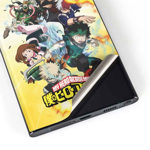 My Hero Academia Hero Team Season 4 Galaxy S22 Ultra Skin