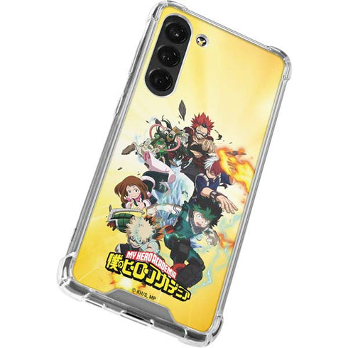 My Hero Academia Hero Team Season 4 Galaxy S23 Plus Clear Case