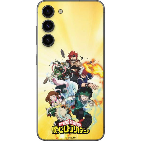 My Hero Academia Hero Team Season 4 Galaxy S23 Plus Skin