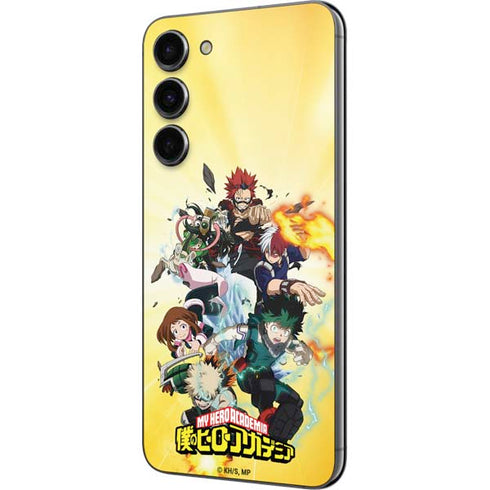 My Hero Academia Hero Team Season 4 Galaxy S23 Plus Skin