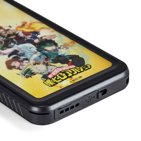 My Hero Academia Hero Team Season 4 Galaxy S23 Plus Waterproof Case