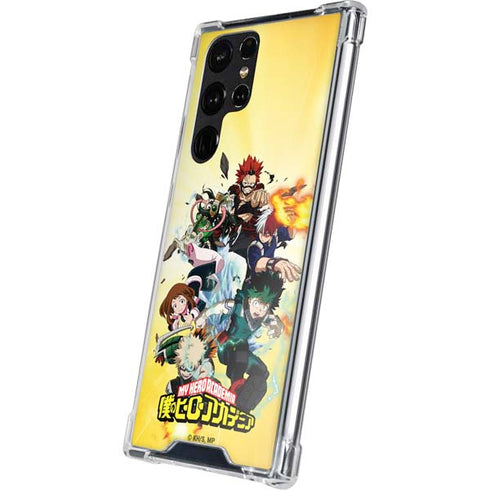 My Hero Academia Hero Team Season 4 Galaxy S23 Ultra Clear Case