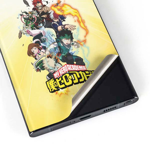 My Hero Academia Hero Team Season 4 Galaxy S23 Ultra Skin
