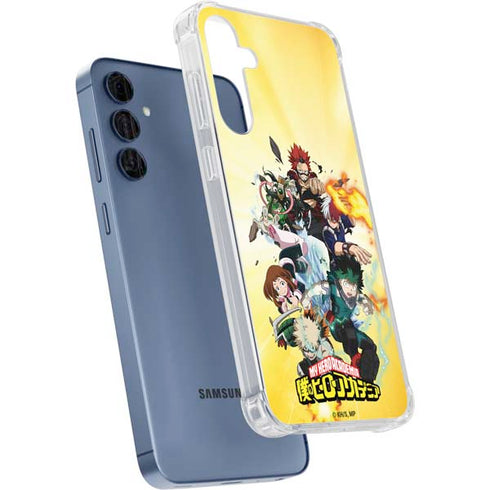 My Hero Academia Hero Team Season 4 Galaxy S24 Clear Case