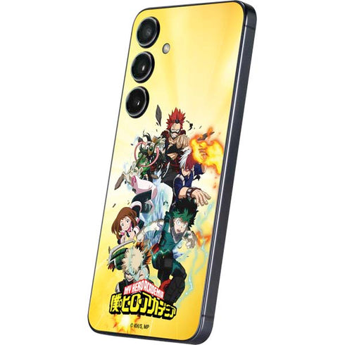 My Hero Academia Hero Team Season 4 Galaxy S24 Plus Skin