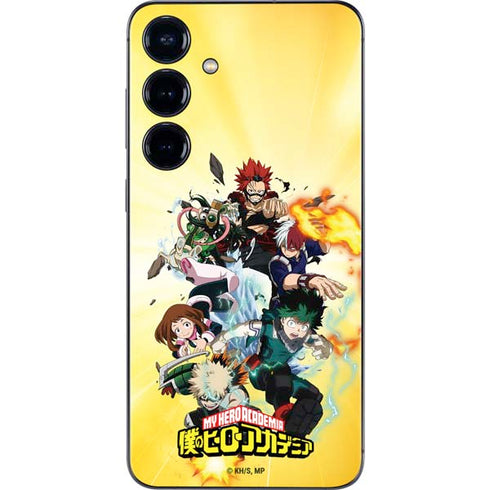 My Hero Academia Hero Team Season 4 Galaxy S24 Skin