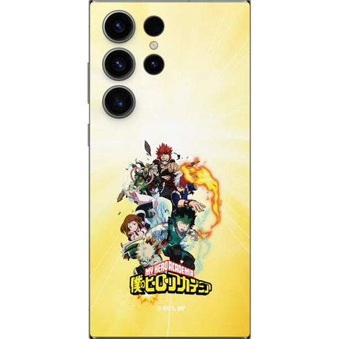 My Hero Academia Hero Team Season 4 Galaxy S24 Ultra Skin