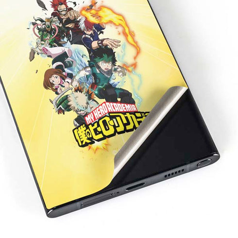 My Hero Academia Hero Team Season 4 Galaxy S25 Ultra Skin
