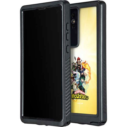 My Hero Academia Hero Team Season 4 Galaxy S24 Ultra Waterproof Case