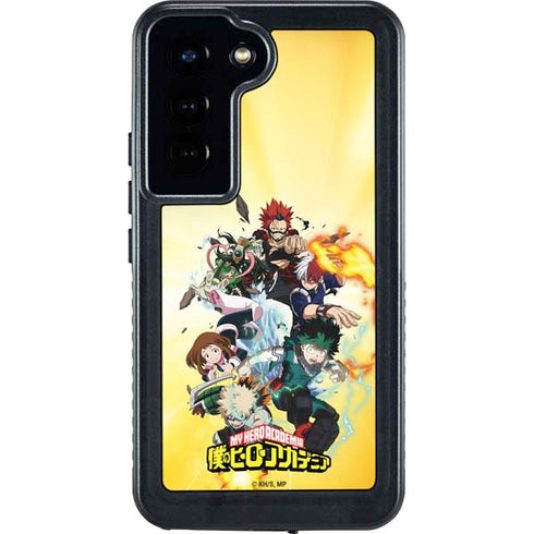 My Hero Academia Hero Team Season 4 Galaxy S24 Waterproof Case