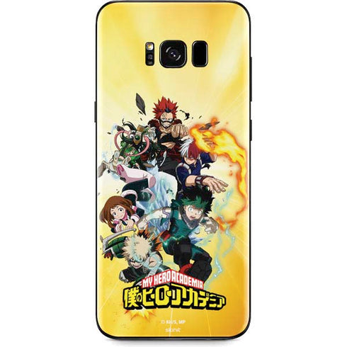 My Hero Academia Hero Team Season 4 Galaxy S8 Plus Skin