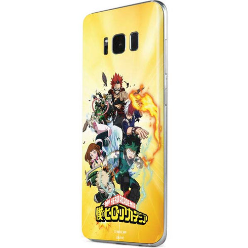 My Hero Academia Hero Team Season 4 Galaxy S8 Plus Skin