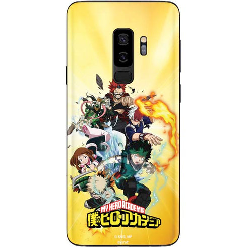 My Hero Academia Hero Team Season 4 Galaxy S9 Plus Skin