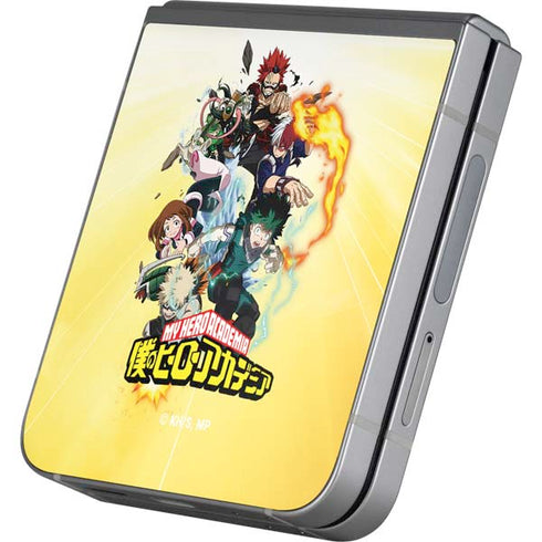 My Hero Academia Hero Team Season 4 Galaxy Z Flip6 Skin