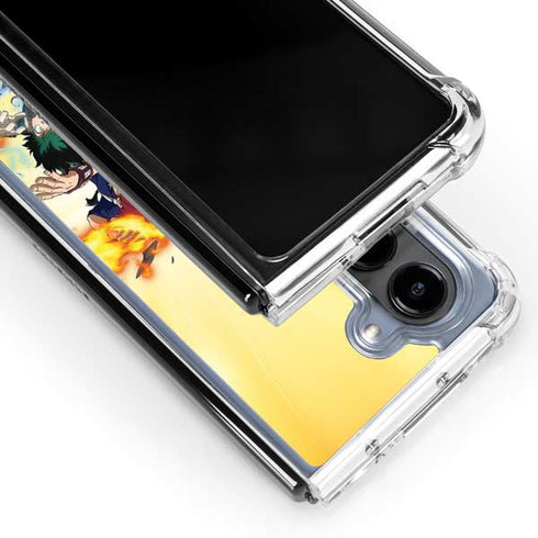 My Hero Academia Hero Team Season 4 Galaxy Z Fold5 5G Clear Case
