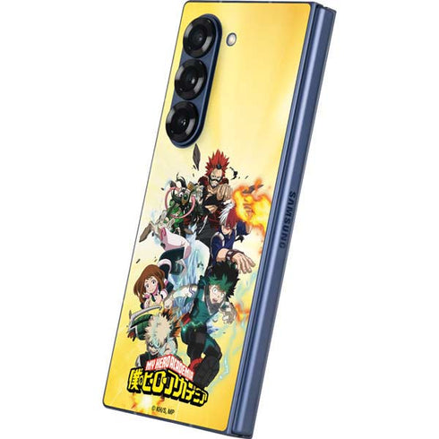 My Hero Academia Hero Team Season 4 Galaxy Z Fold6 Skin