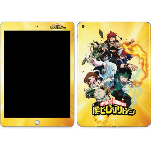 My Hero Academia Hero Team Season 4 Apple iPad Skin