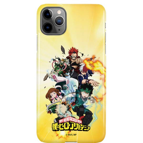 My Hero Academia Hero Team Season 4 iPhone Cases