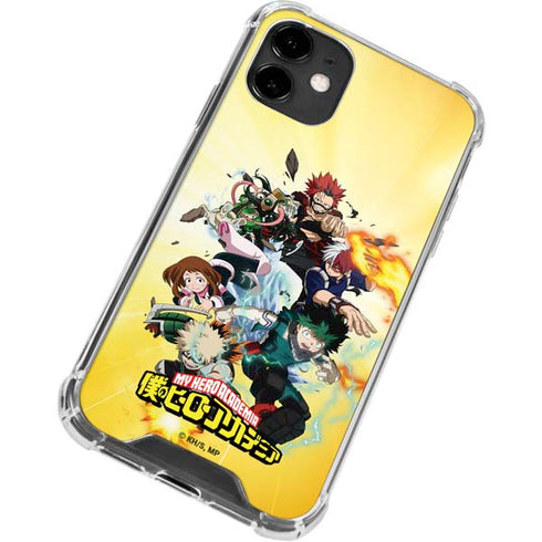 My Hero Academia Hero Team Season 4 iPhone 12 Clear Case