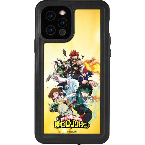 My Hero Academia Hero Team Season 4 iPhone 12 Pro Waterproof Case