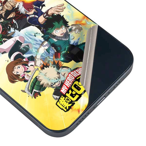 My Hero Academia Hero Team Season 4 iPhone 14 Plus Skin