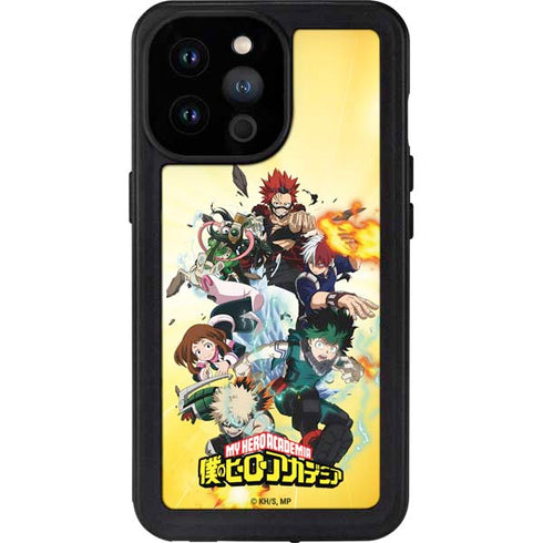 My Hero Academia Hero Team Season 4 iPhone 14 Pro Max Waterproof Case