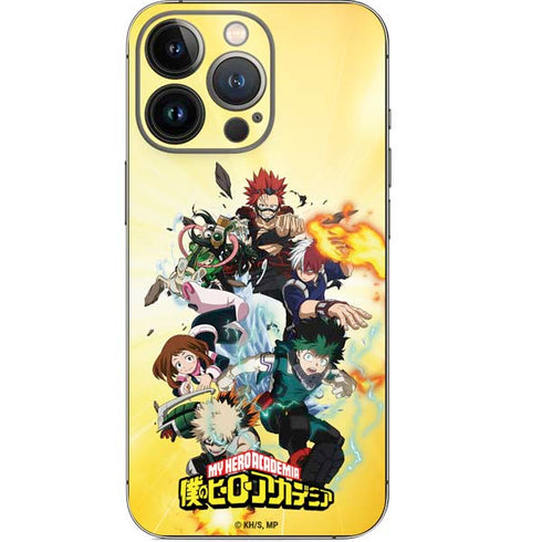 My Hero Academia Hero Team Season 4 iPhone 14 Pro Skin