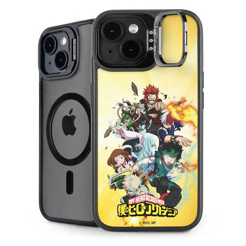 My Hero Academia Hero Team Season 4 iPhone 15 Plus Kickstand Case