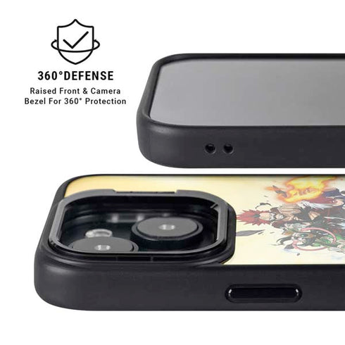 My Hero Academia Hero Team Season 4 iPhone 15 Plus Kickstand Case