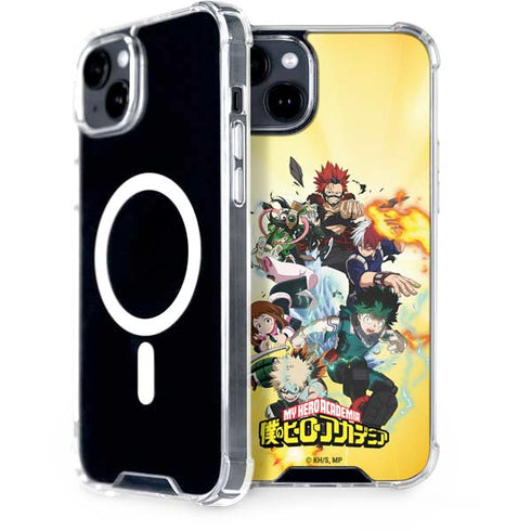 My Hero Academia Hero Team Season 4 iPhone 15 Plus MagSafe Case