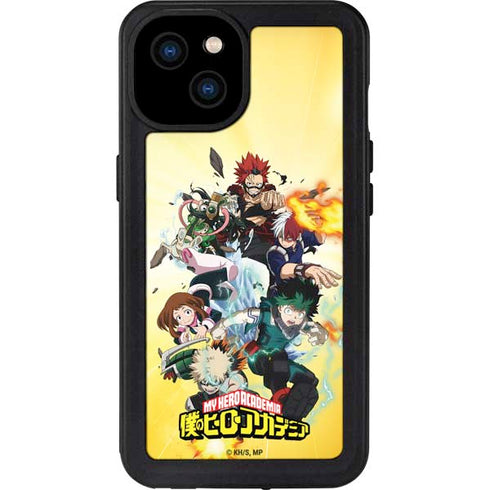 My Hero Academia Hero Team Season 4 iPhone 15 Plus Waterproof Case