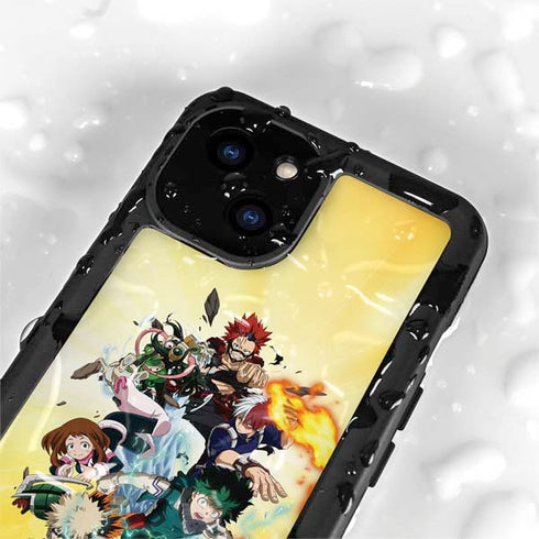 My Hero Academia Hero Team Season 4 iPhone 15 Plus Waterproof Case