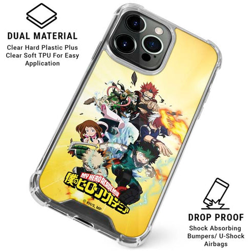 My Hero Academia Hero Team Season 4 iPhone 15 Pro Clear Case