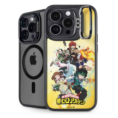 My Hero Academia Hero Team Season 4 iPhone 15 Pro Kickstand Case
