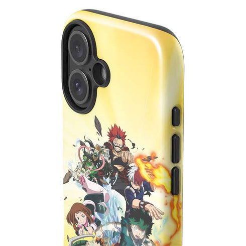 My Hero Academia Hero Team Season 4 iPhone 16 Impact Case