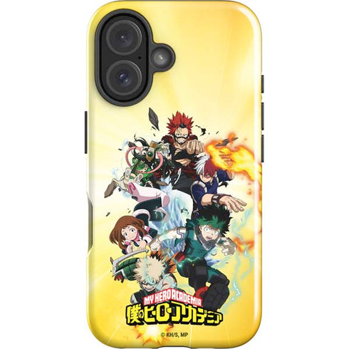My Hero Academia Hero Team Season 4 iPhone 16 Plus Impact Case