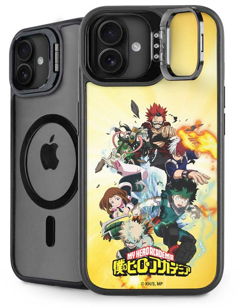 My Hero Academia Hero Team Season 4 iPhone 16 Plus Kickstand Case