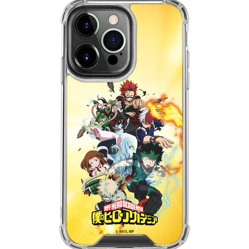 My Hero Academia Hero Team Season 4 iPhone 16 Pro Max Clear Case