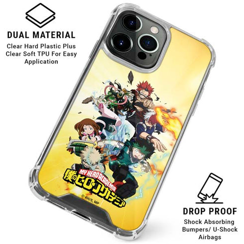My Hero Academia Hero Team Season 4 iPhone 16 Pro Max Clear Case