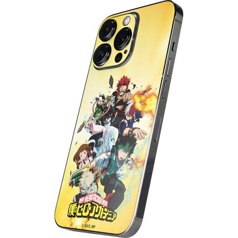 My Hero Academia Hero Team Season 4 iPhone 16 Pro Skin
