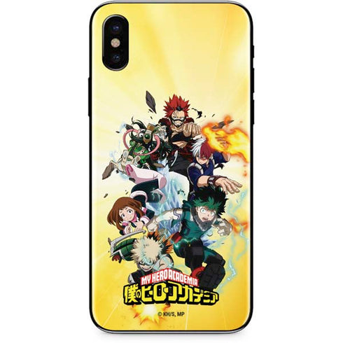 My Hero Academia Hero Team Season 4 iPhone XS Max Skin