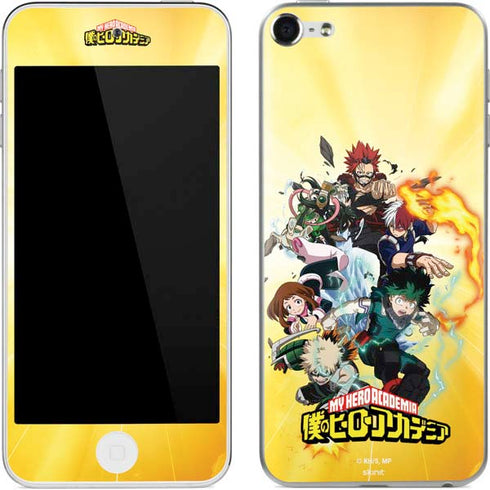 My Hero Academia Hero Team Season 4 Apple iPod Skin