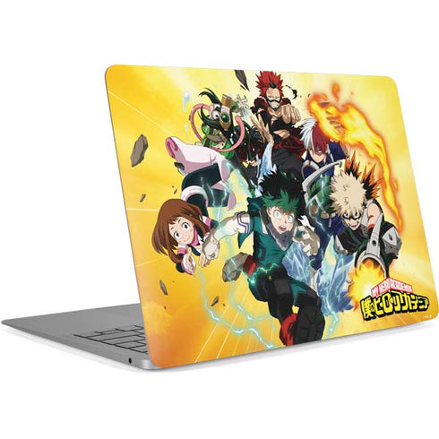My Hero Academia Hero Team Season 4 Apple MacBook Air Skin