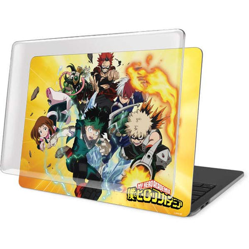 My Hero Academia Hero Team Season 4 MacBook Pro 13in (2020) Case plus Skin