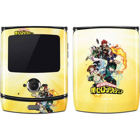 My Hero Academia Hero Team Season 4 Motorola RAZR Skin