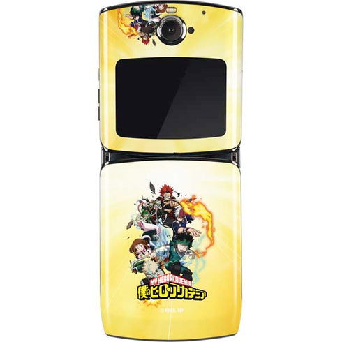 My Hero Academia Hero Team Season 4 Motorola RAZR Skin