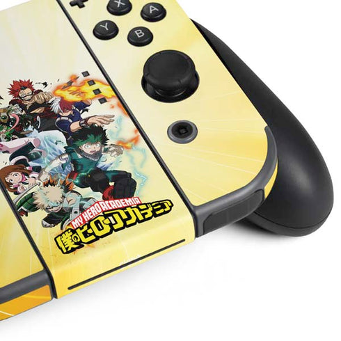 My Hero Academia Hero Team Season 4 Nintendo Switch Bundle Skin