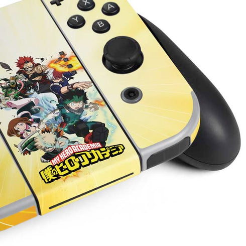 My Hero Academia Hero Team Season 4 Nintendo Switch OLED (2021) Skin