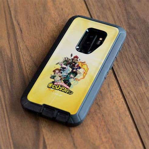 My Hero Academia Hero Team Season 4 Otterbox Defender Galaxy Skin