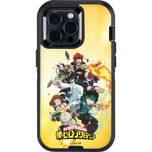 My Hero Academia Hero Team Season 4 Otterbox Defender iPhone Skin